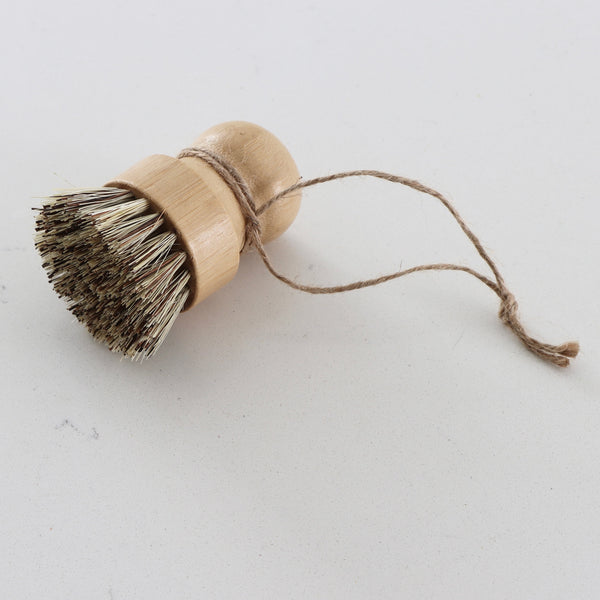 Bamboo Pot Scrubber Brush – Floralia Living