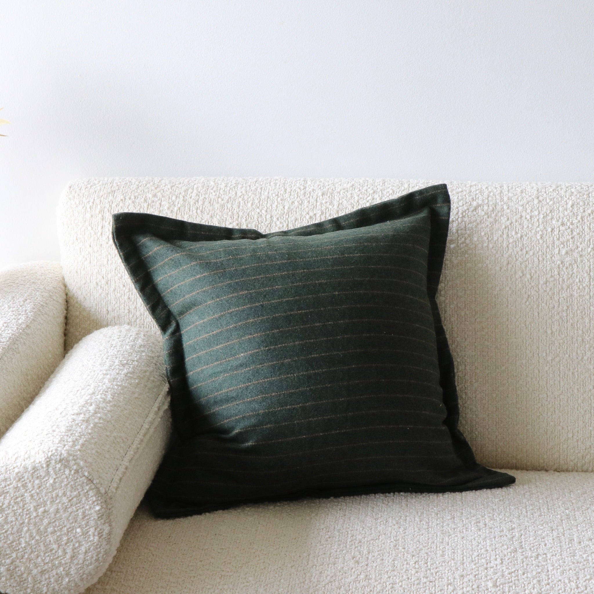 Pinstripe fashion pillow