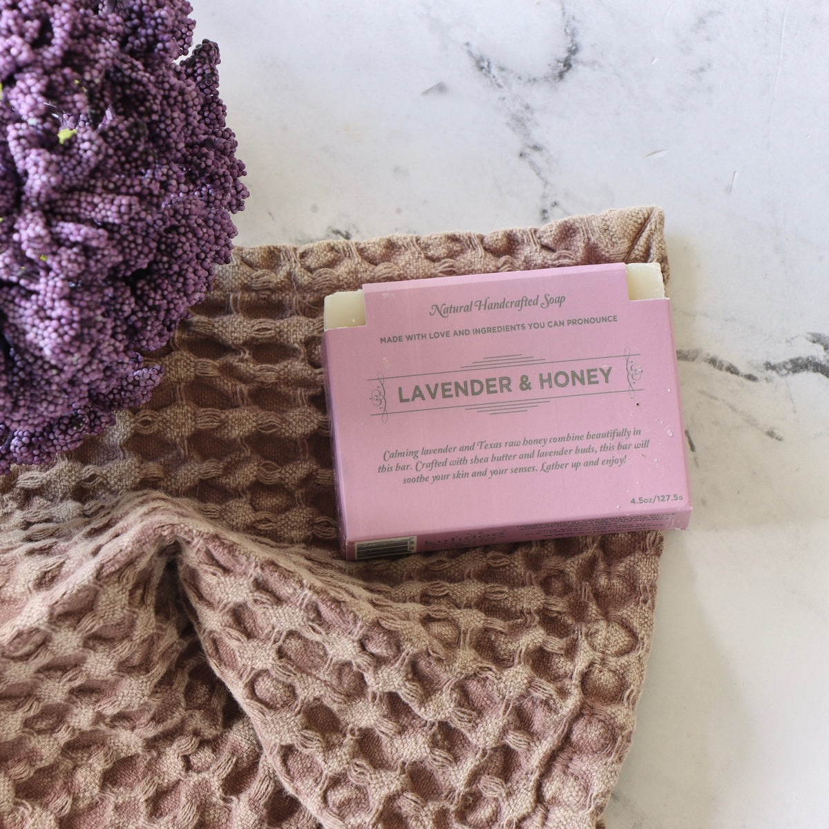 Lavender and Honey Bar Soap - Holistic Habitat 
