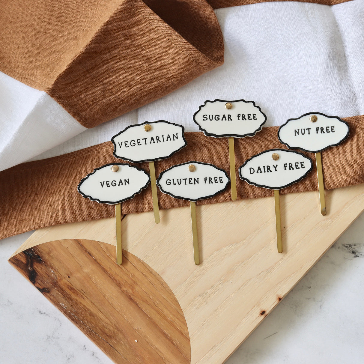 Stoneware Food Markers - Holistic Habitat 