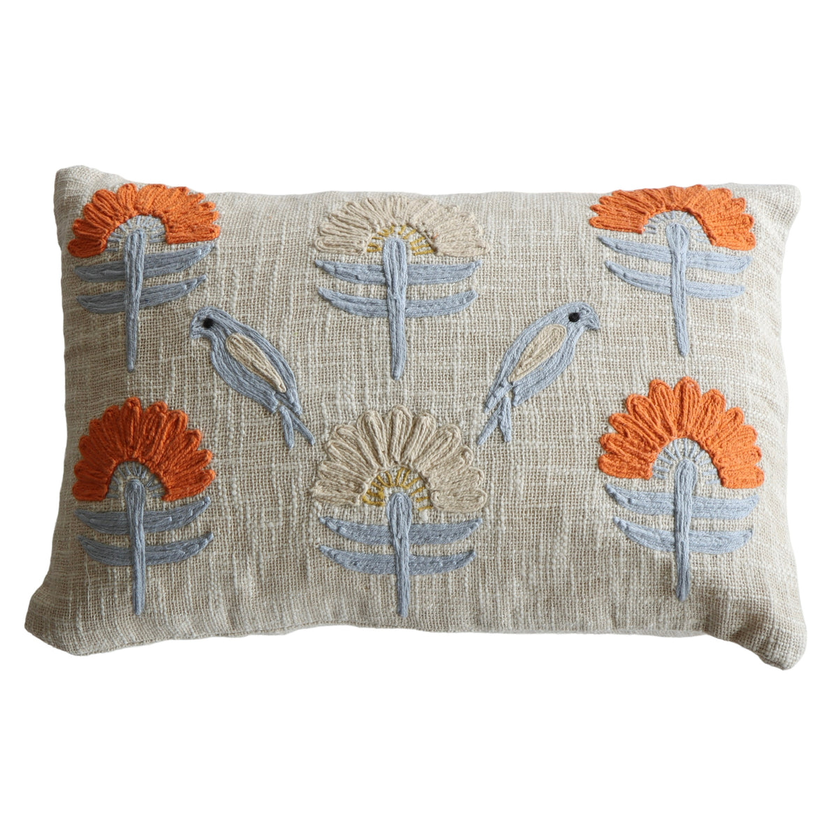 Sunflower Fields Lumbar Pillow - 24x16 - Holistic Habitat 