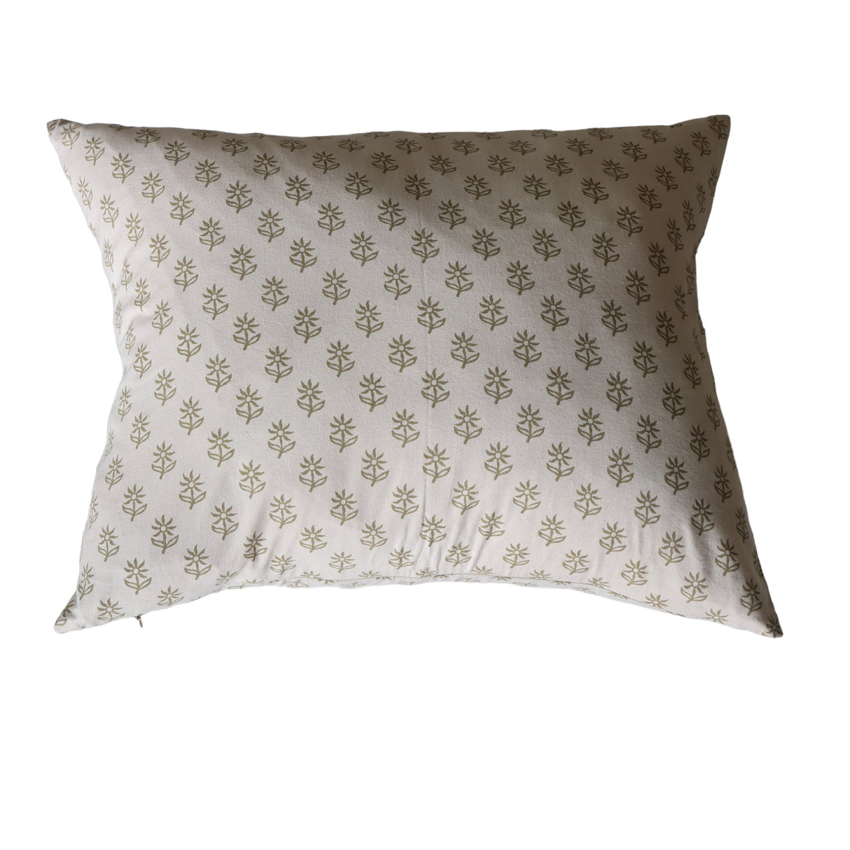 Daisies Printed Cotton Cushion Cover - 16x20 - Holistic Habitat 