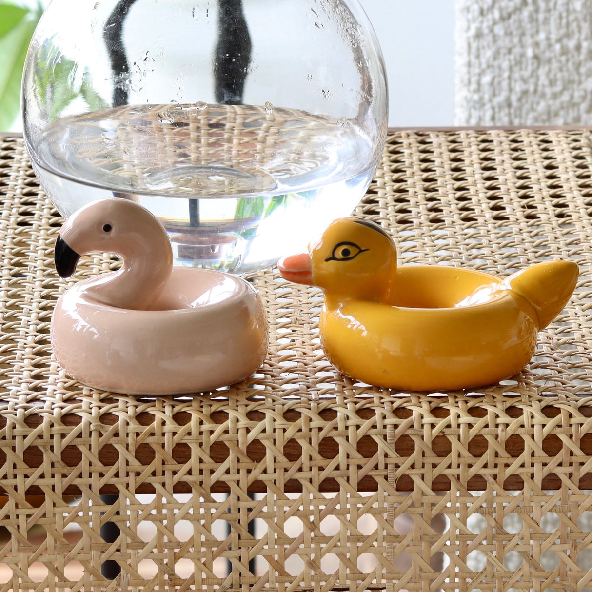 Flamingo & Duck Mini Pool Floats - Holistic Habitat 