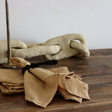 Linen Napkins - Caramel - Holistic Habitat 