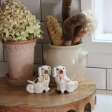 Ceramic Staffordshire Toothpick Holders - Set of 2