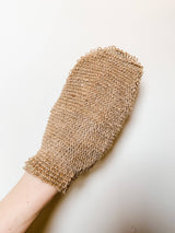 Jute Bath Shower Mitt | Plant-Based, Cleansing & Exfoliating - Holistic Habitat 