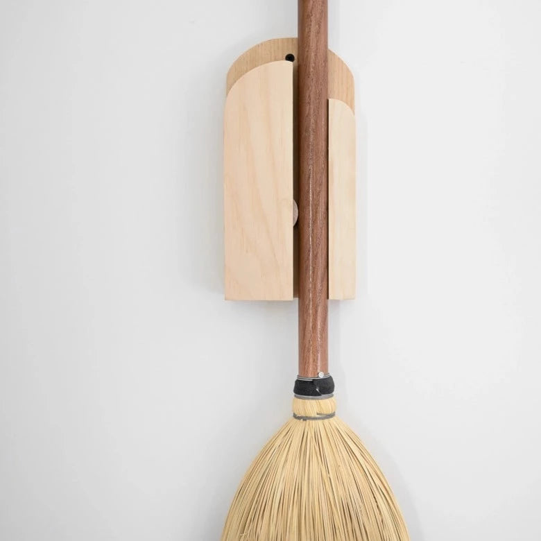 Maple Broom Holder - Holistic Habitat 