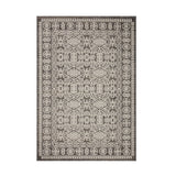 Rainier Folk Rug- Pebble & Ivory - Indoor/Outdoor - Holistic Habitat 