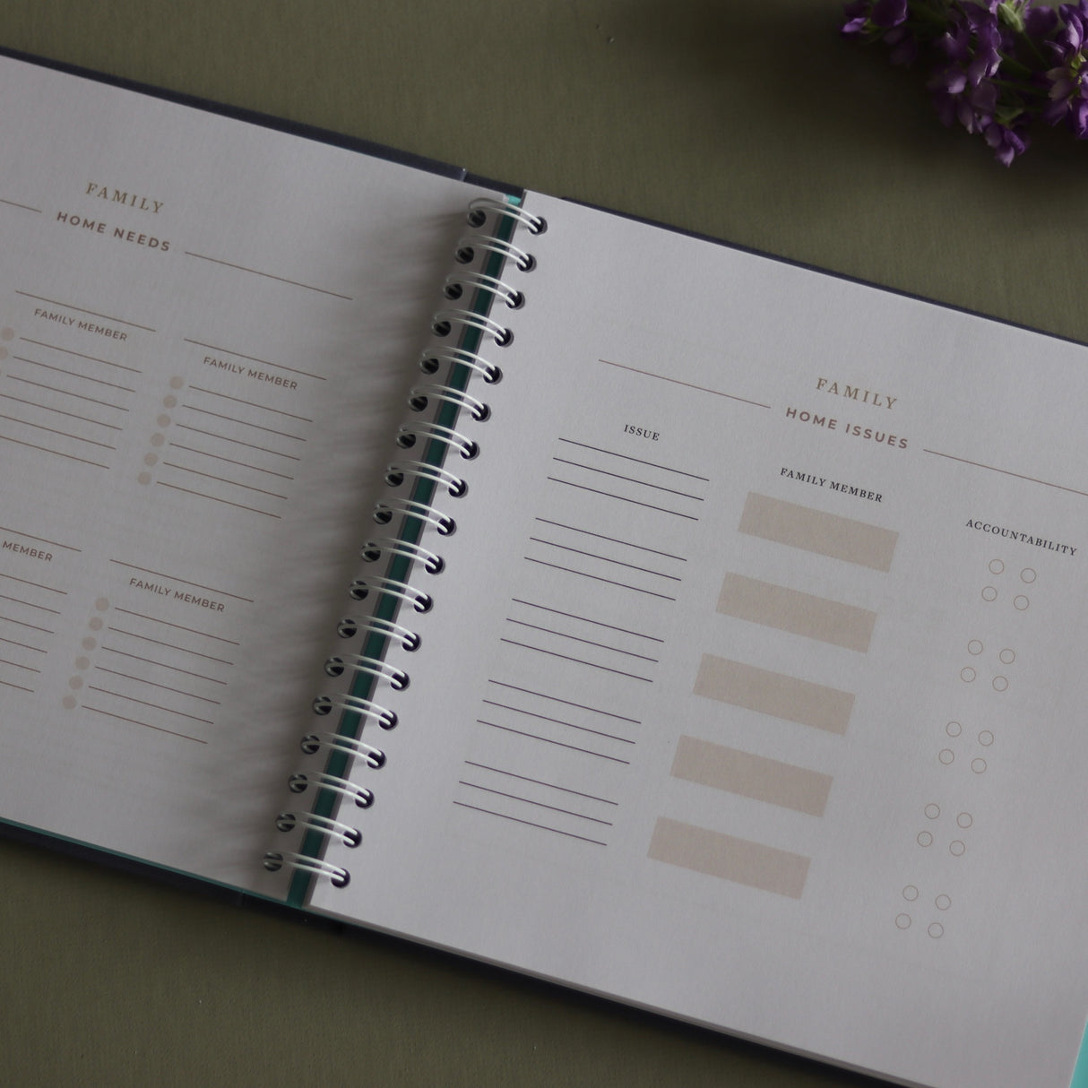 Beautifully Organized Home Planner - Holistic Habitat 