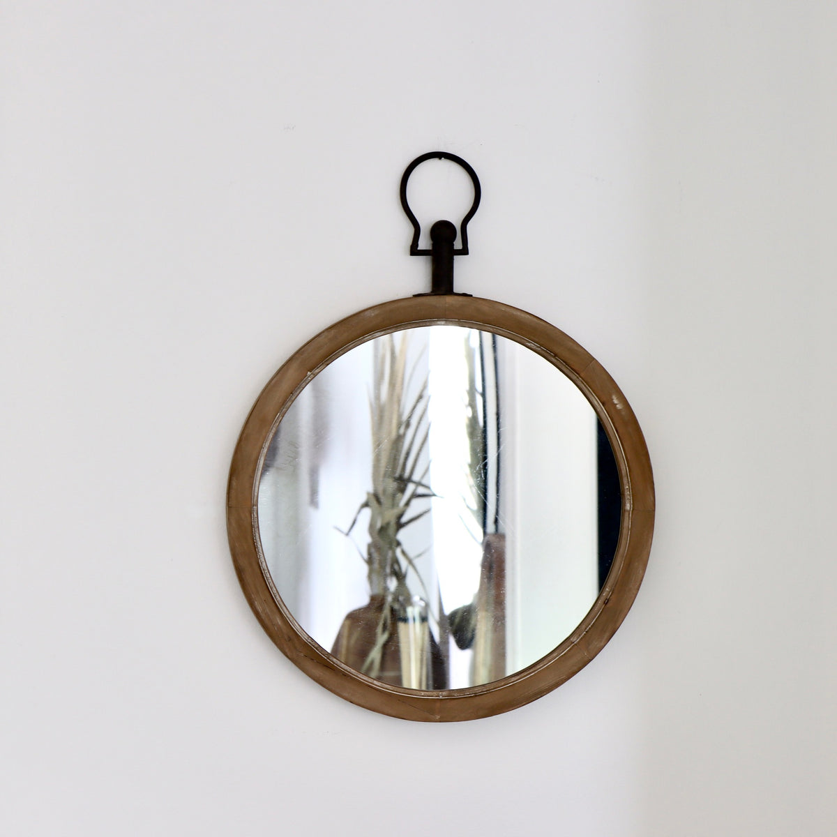 Luca Wooden Loop Mirror - Holistic Habitat 