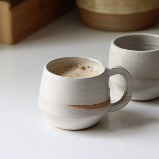 Criss Cross Espresso Mug - Holistic Habitat 