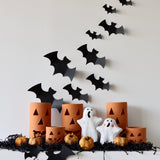 Tall Terracotta Jack-O-Lantern Luminaries - Set of 6 - Holistic Habitat 