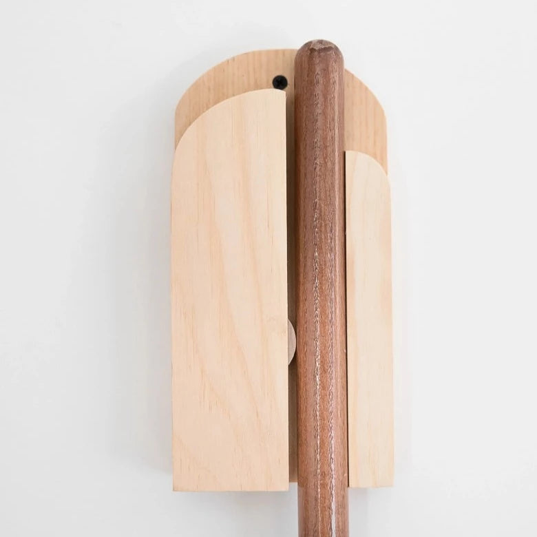 Maple Broom Holder - Holistic Habitat 