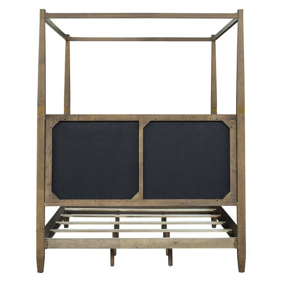 Mason Canopy Bed Frame - Queen - Holistic Habitat 