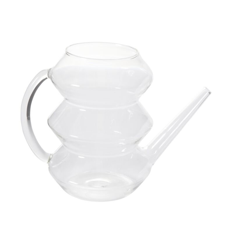 Finny Clear Bubble Glass Watering Can - Holistic Habitat 