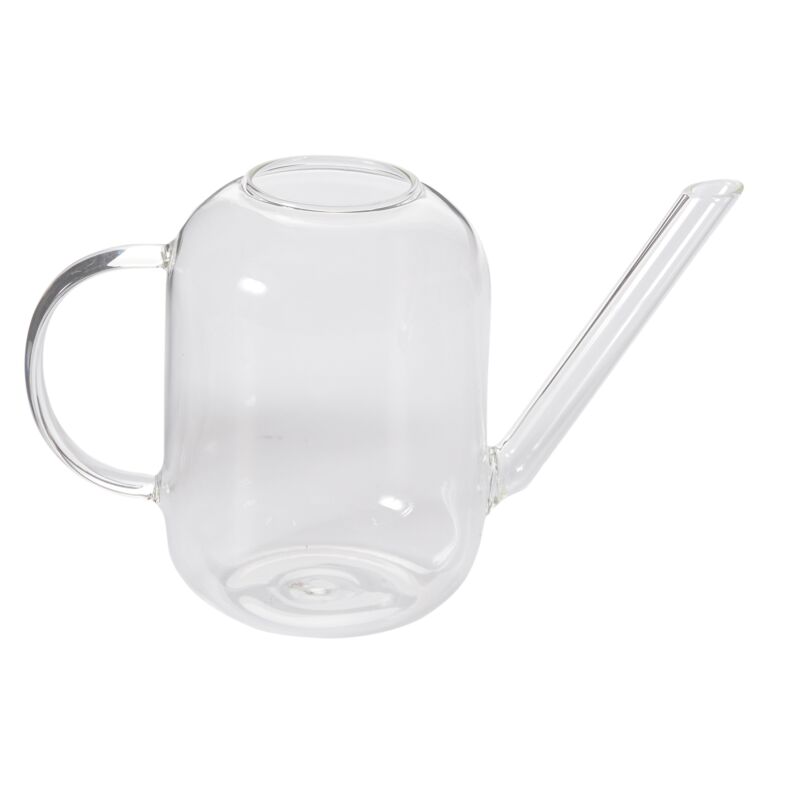 Sadie Clear Glass Watering Can - Holistic Habitat 