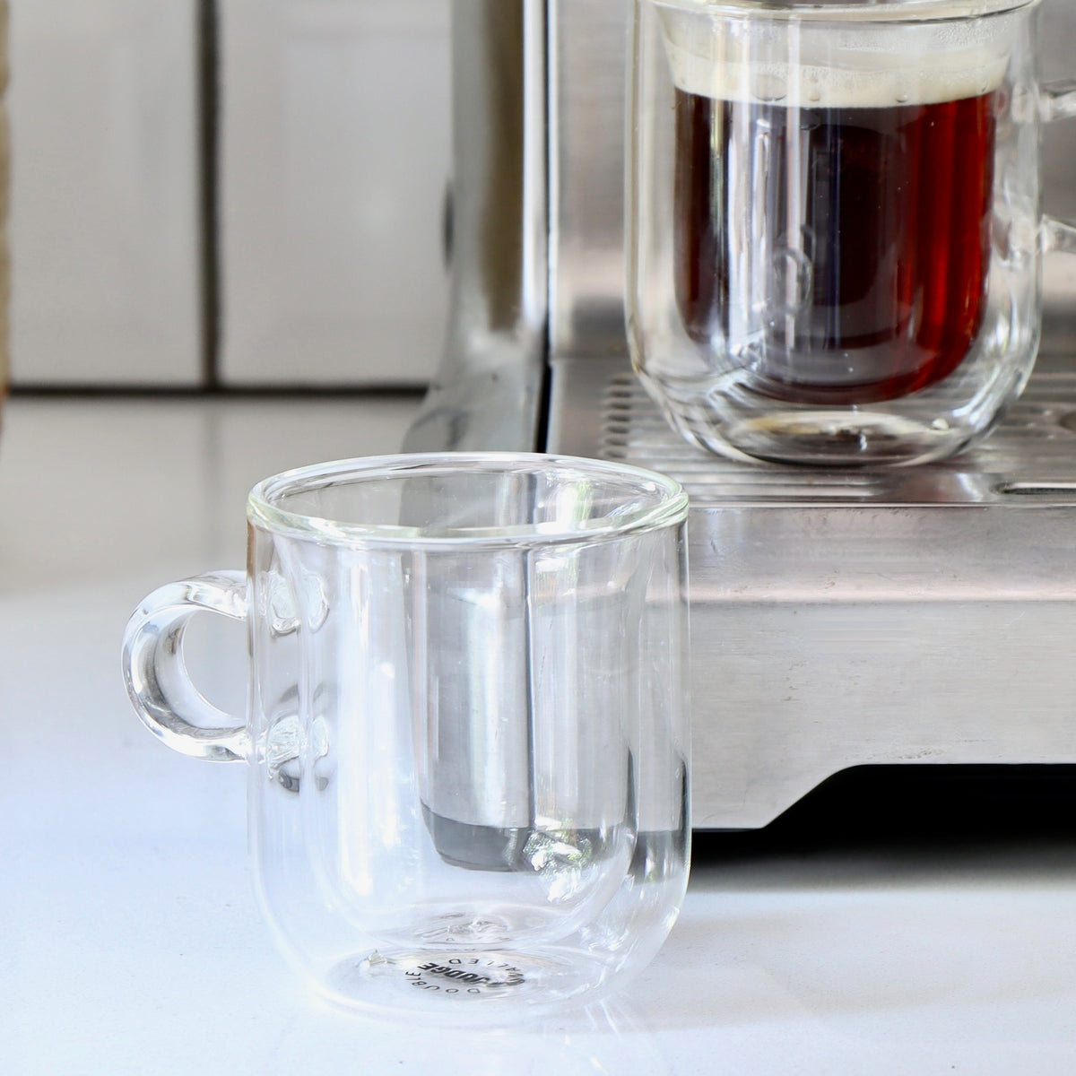 Double Walled Glass Espresso Cup - Set of 2 - Holistic Habitat 