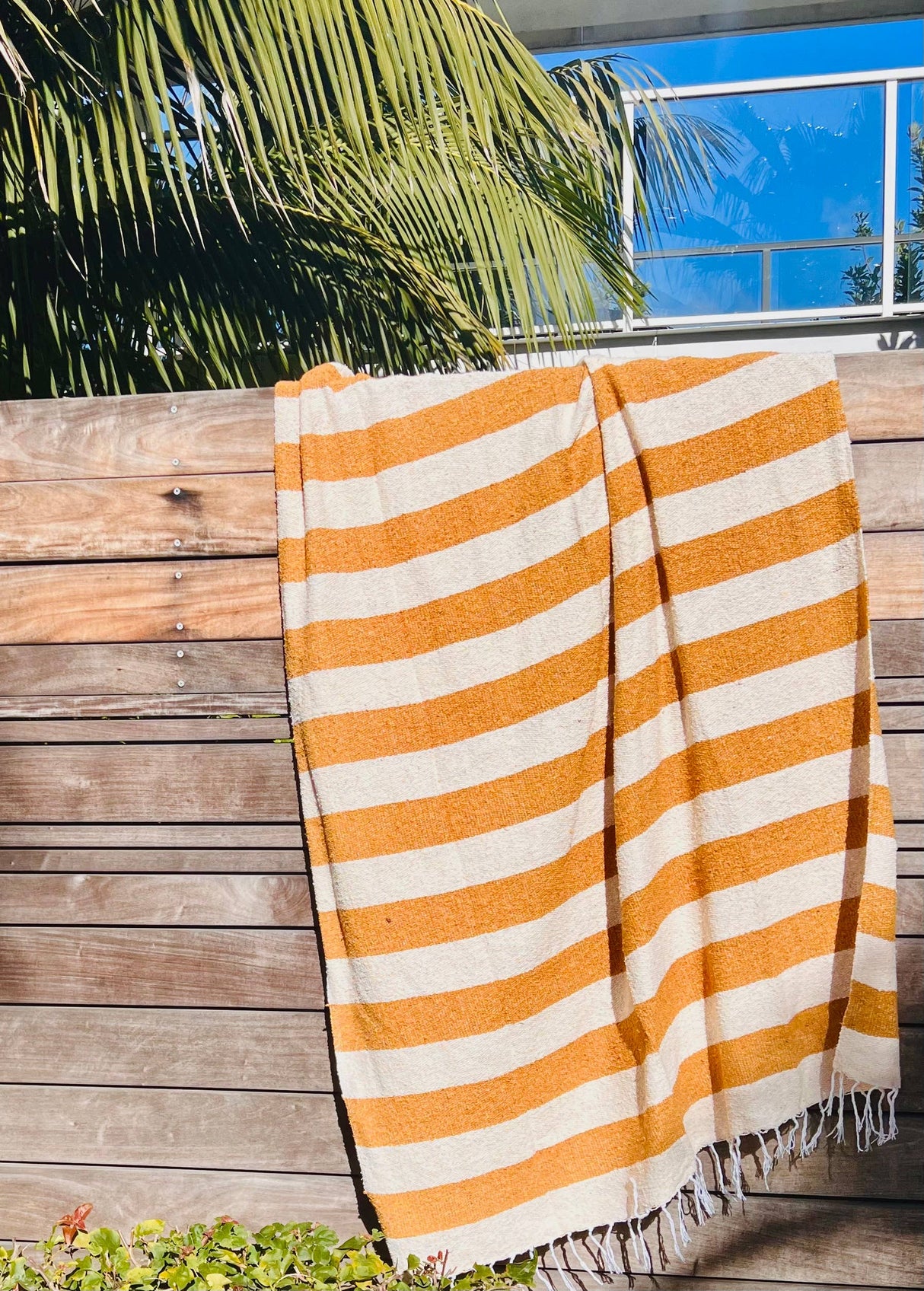 Goldie Throw Blanket | Beach Towel | Summer Mexican Blanket - Holistic Habitat 
