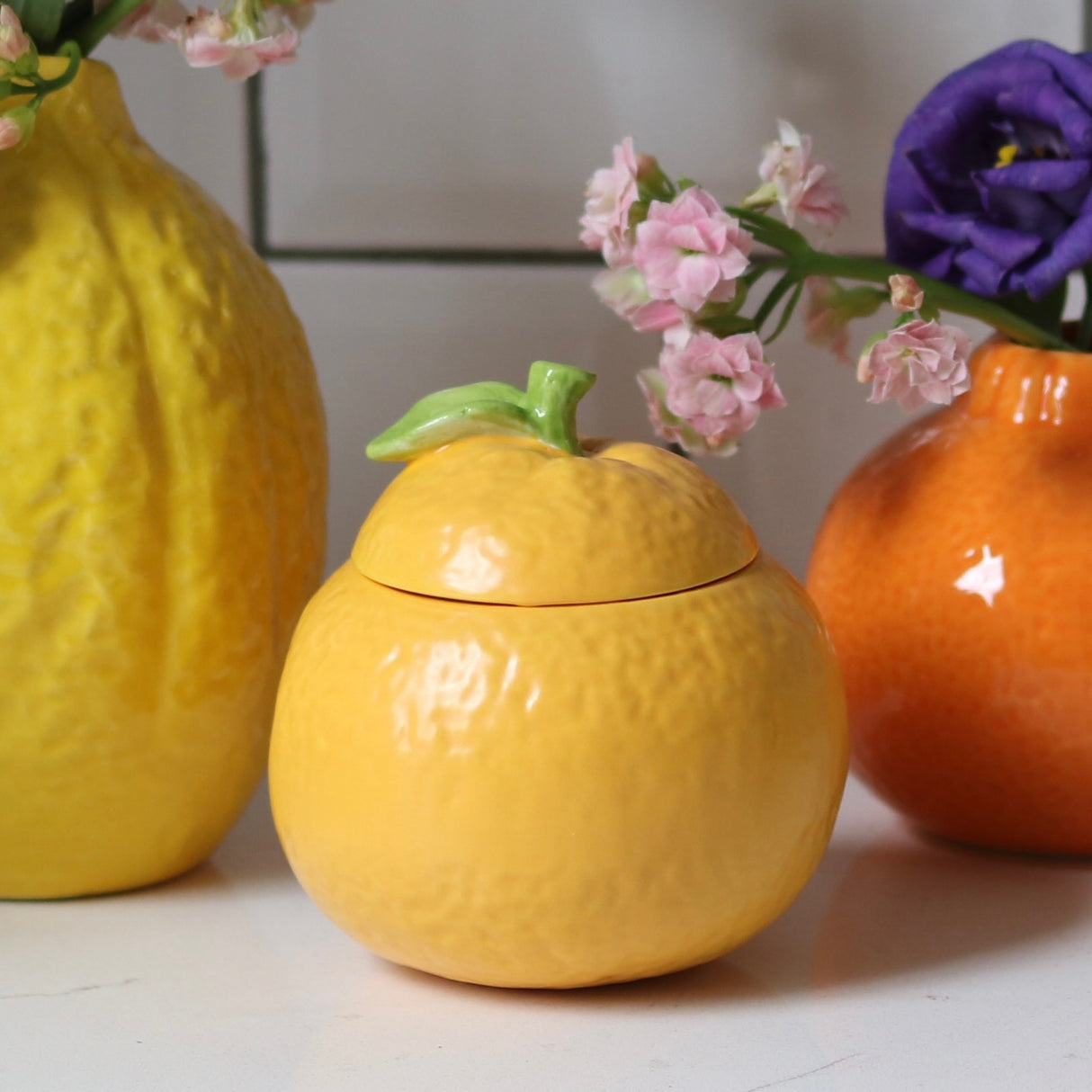 Citrus Sweet Sugar Canister