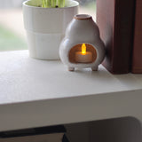 Hive Chiminea Ivory Incense Burner / Candle Holder - Holistic Habitat 