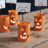 Jack-O-Lantern Place Card Holders - Set of 4