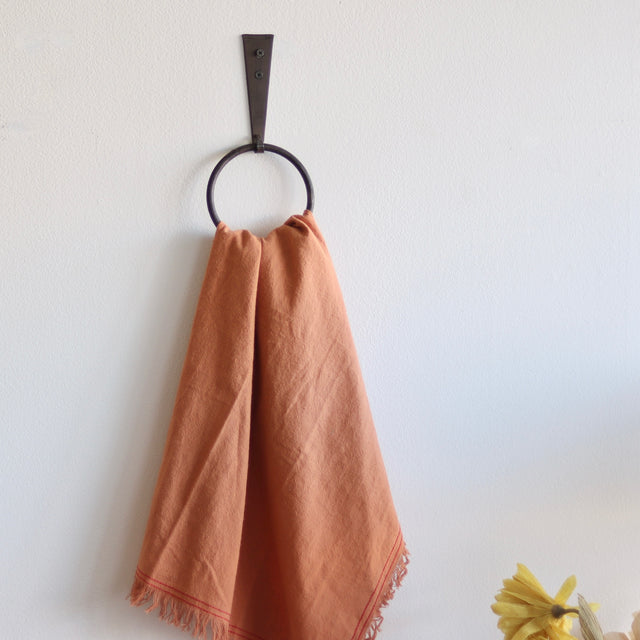 Iron Strap Towel Ring - Holistic Habitat 