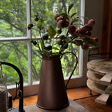 English Countryside Copper Finish Pitcher Vase