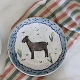 In The Meadow Hand-Painted Stoneware Plates