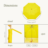 Summer Yellow Duck Head Umbrella