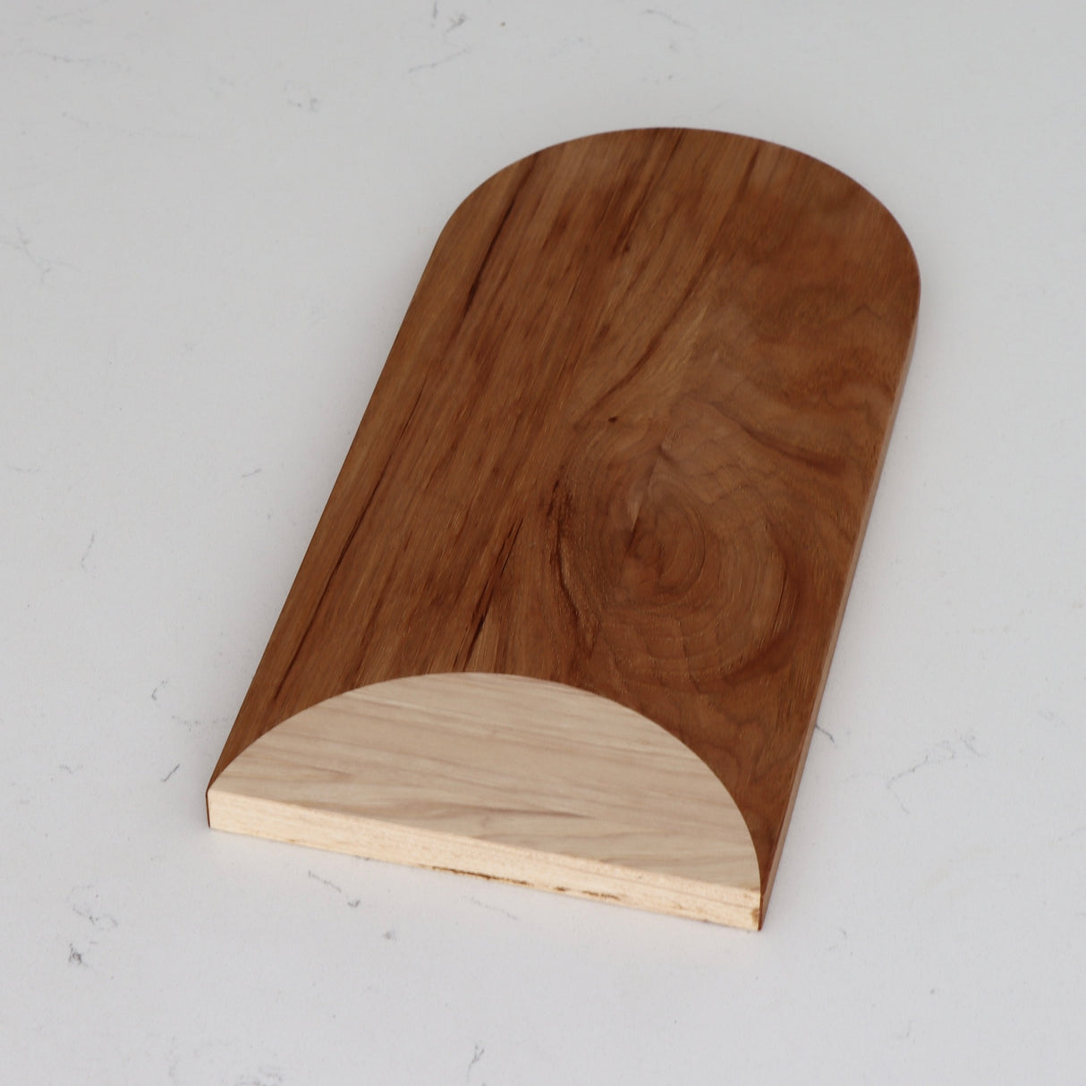 Dark Hickory Double Arch Charcuterie Board - Holistic Habitat 