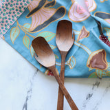 Mittens Mango Wood Salad Servers - Holistic Habitat 