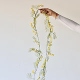 Faux Goldenrod Botanical Garland - 72 Inch - Holistic Habitat 