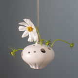 Lotus Flower Frog Hanging Bud Vase - Holistic Habitat 