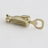 Gold Leopard Metal Bottle Opener