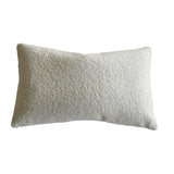 Bernice Creme Boucle Lumbar - 16 x 25 - Holistic Habitat 