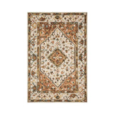 Beatty Rug - Ivory & Rust - Holistic Habitat 