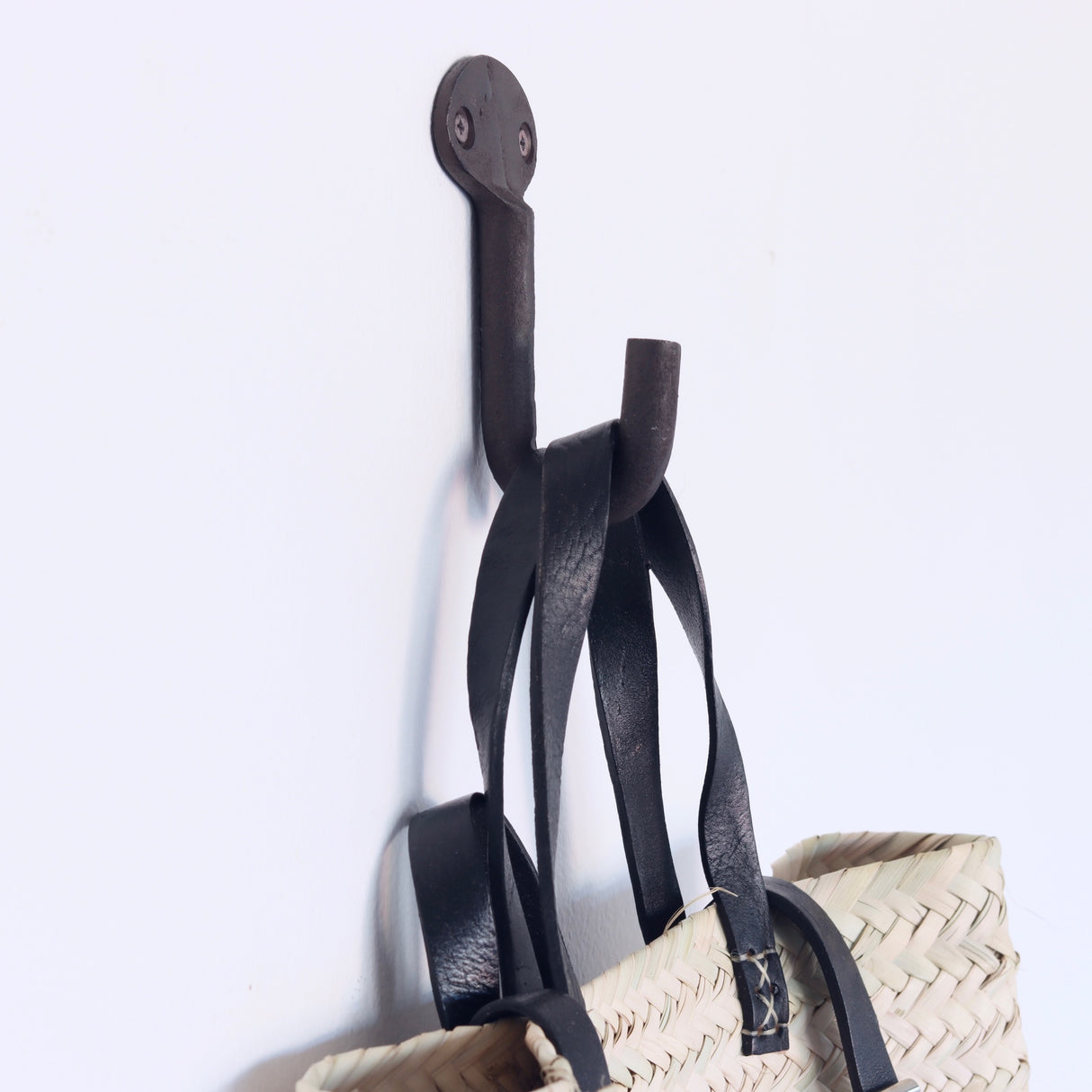 Harlow Hand Forged Cast Iron Hook - Holistic Habitat 