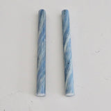 Marbled Sky 10 Inch Taper Candles - Set of 2