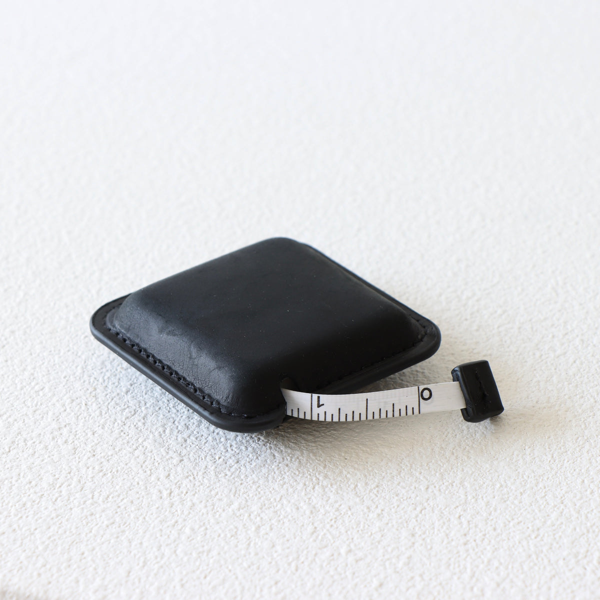 Black Leather Pocket Tape Measure - Holistic Habitat 