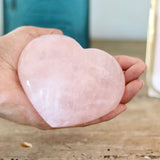 Large Rose Quartz Heart