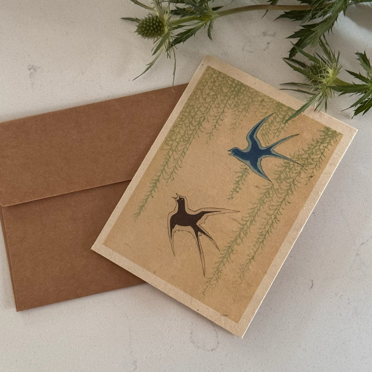 Barn Swallow Plantable Seed Card - Holistic Habitat 