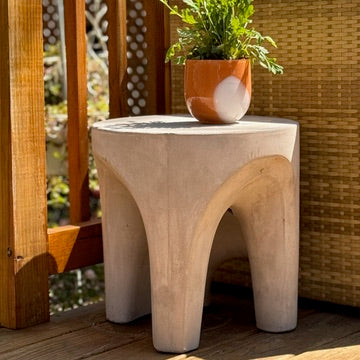Parker Smooth Concrete Indoor/Outdoor End Table
