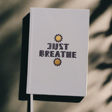 Just Breathe - Linen Journal