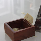 Acacia Wood & Stainless Steel Grater - Holistic Habitat 