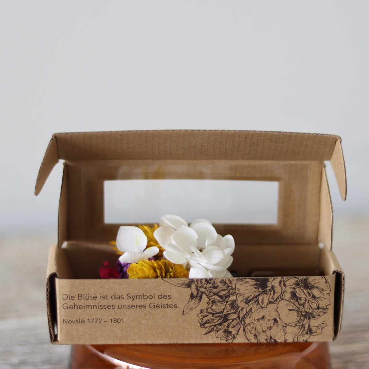 Mini Bouquet in a Box - A - for Adoration - Holistic Habitat 