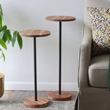 Ashwin Mango Wood Cocktail Tables - Set of 2 - Holistic Habitat 