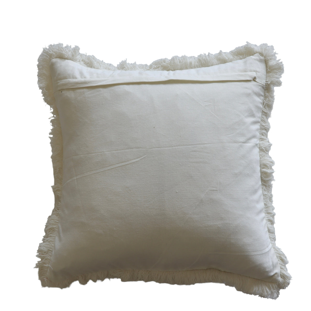 Zachary Oat Textured Woven Pillow Cover - 18 Inch - Holistic Habitat 