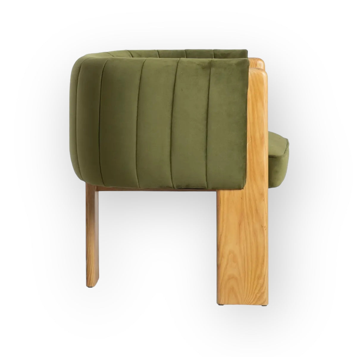 Florence Olive Accent Chair - Holistic Habitat 