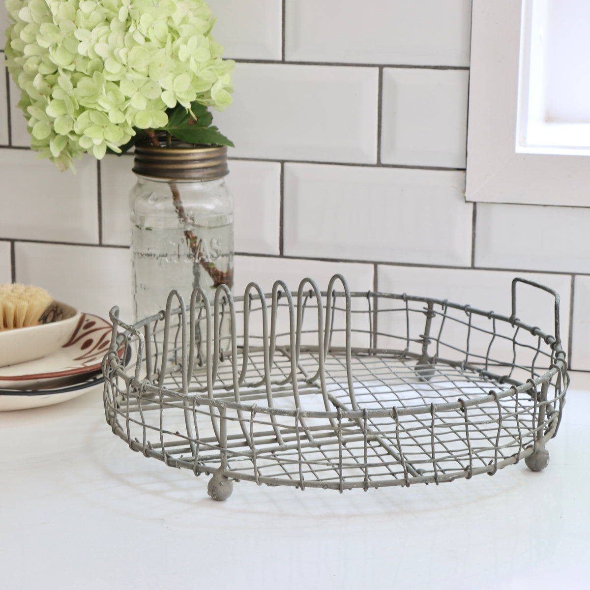 French Country Dish Drying Rack - MAKEUP FOR MATURE SKIN