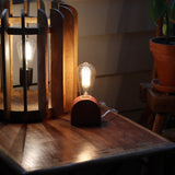 Ginger Terracotta Stoneware Table Lamp - Holistic Habitat 